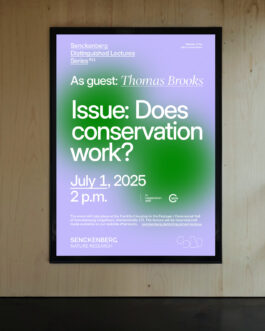 Senckenberg, Science Poster 