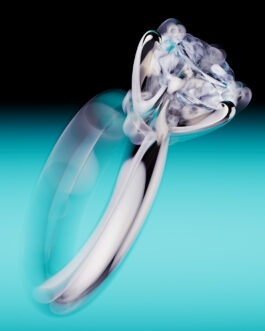 Artwork of the Tiffany Platinum Solitaire by Jens Mennicke