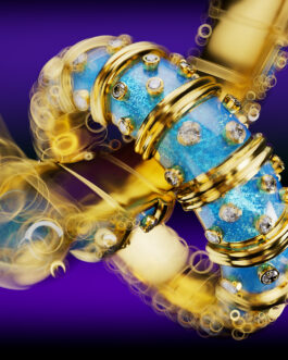 Artwork of the Tiffany Jean Schlumberger Jackie Bangle by the Yard by Jens Mennicke
